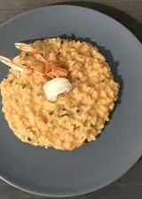 Ricetta Risotto alla crema di scampi