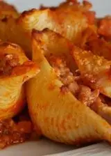 Ricetta Conchiglioni gratinati al ragù