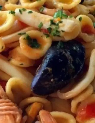 Ricetta Orecchiette ai frutti di mare di manu1987