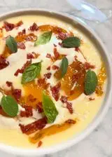 Ricetta Risotto Gorgonzola,Loto e Crudo