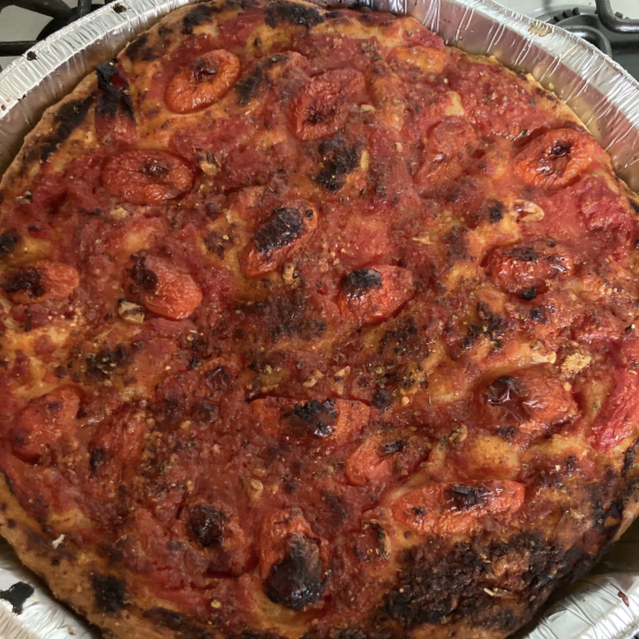 Focaccia marinara