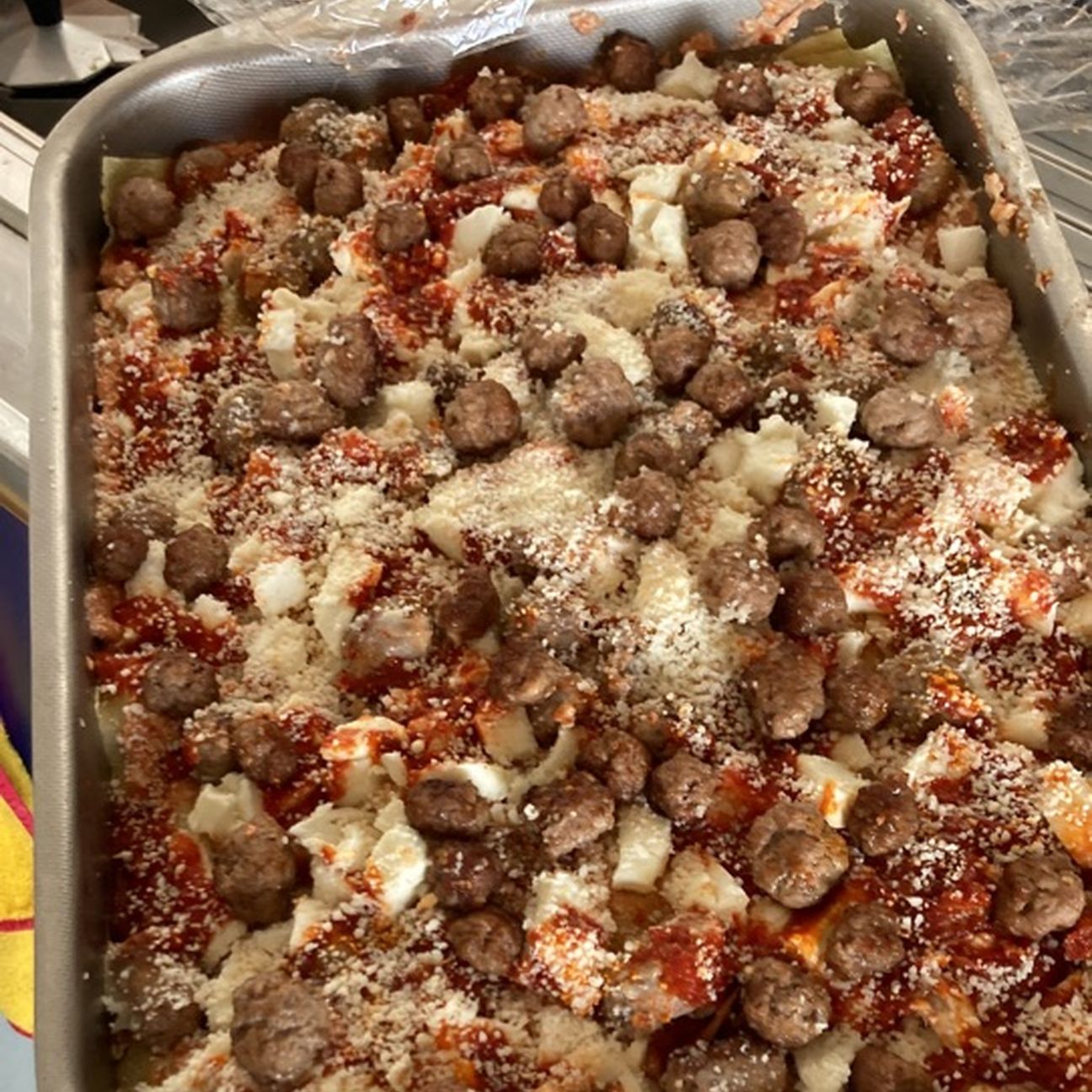 Lasagna con ragù napoletano