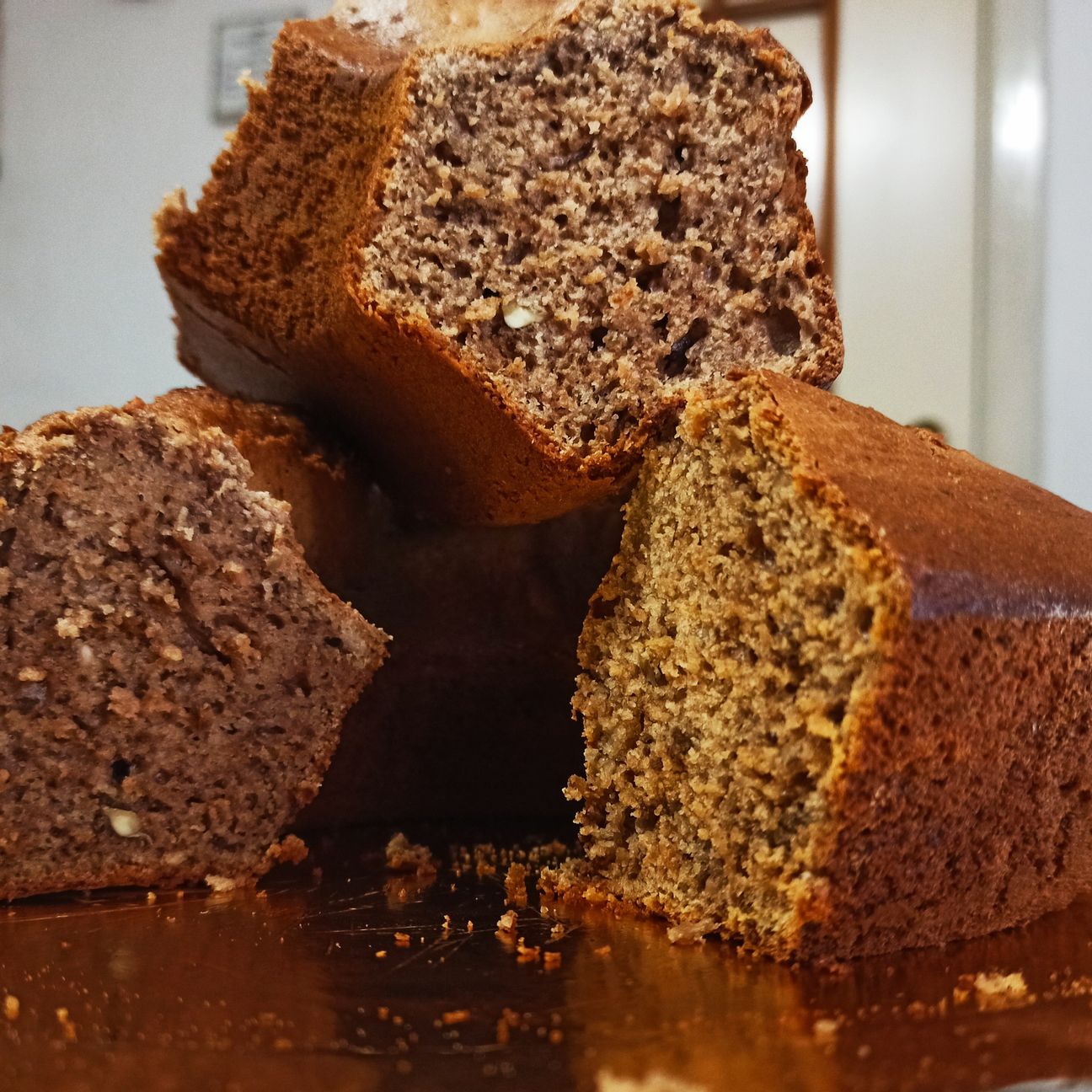 Ciambella noci e mele