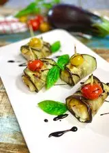 Ricetta Involtini con bastoncini di merluzzo e melanzane