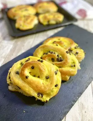 Ricetta Girelle con la crema pasticcera e cioccolato di _animaincucina_