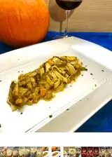 Ricetta Fettuccine zucca e porcini