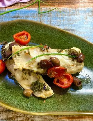 Ricetta Pesce persico al cartoccio con erba cipollina di _animaincucina_