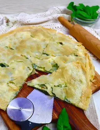 Ricetta Focaccia sfogliata con erbette e formaggio di _animaincucina_