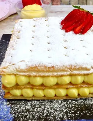 Ricetta Mille foglie con crema pasticcera di _animaincucina_