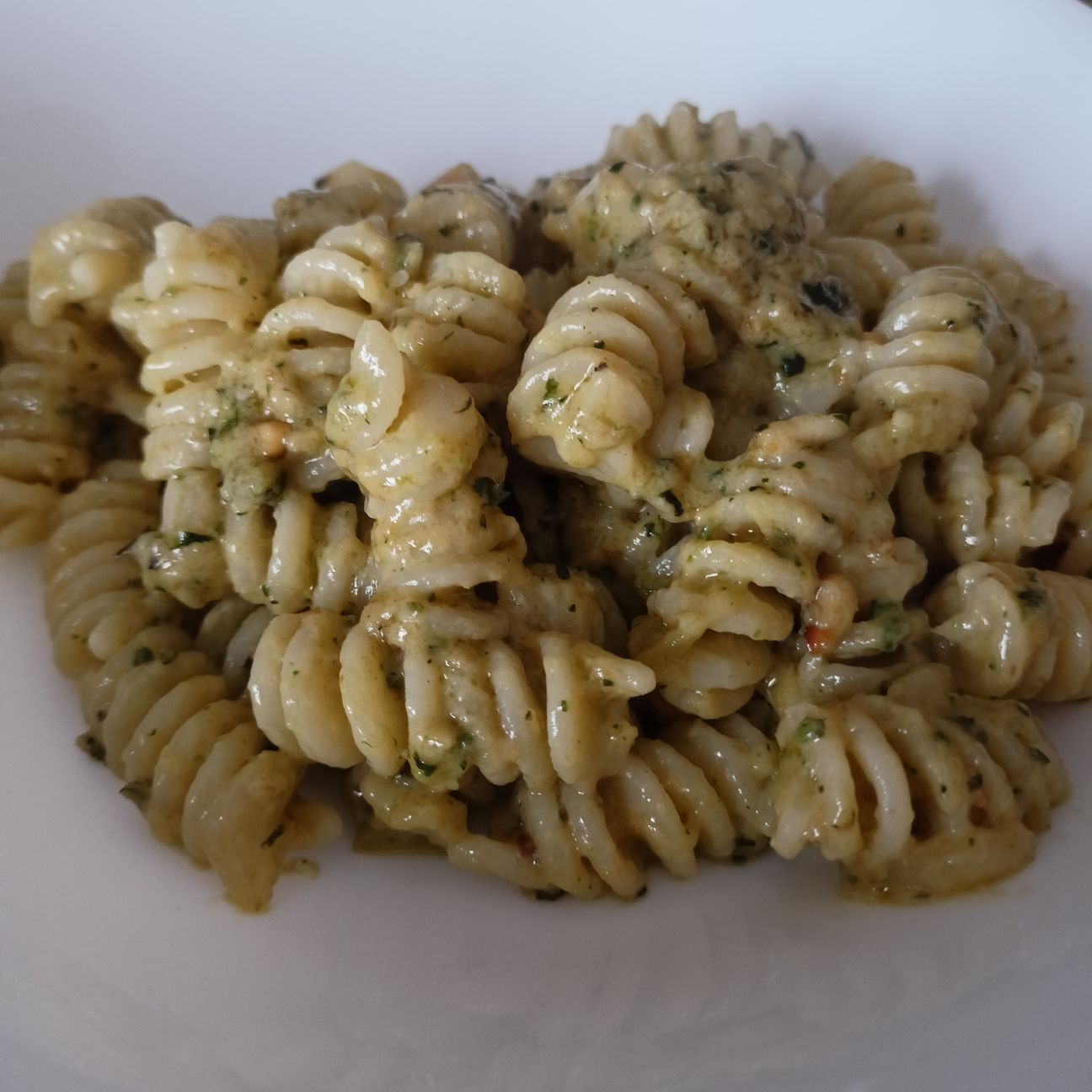Fusilli in crema di zucchine