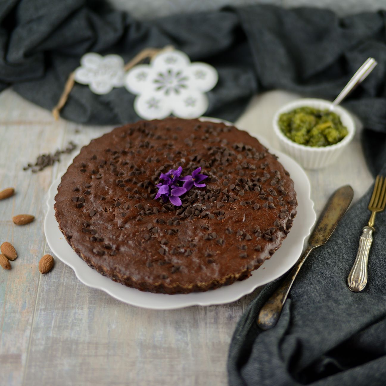 Torta dolce di zucchine