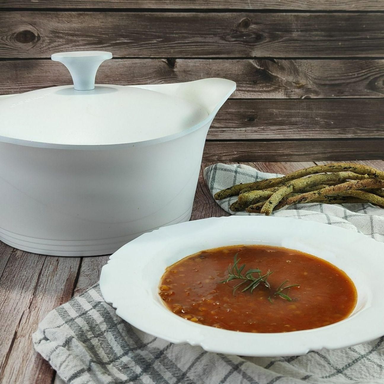 Zuppa di lenticchie piccante
