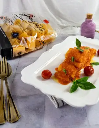 Ricetta Paccheri  o schiaffoni alla Vittorio di lucianaincucina