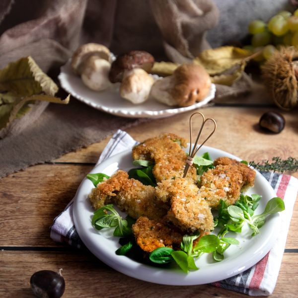 Porcini fritti Al.Ta Cucina lucianaincucina