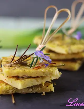 Ricetta Farinata di ceci al forno  di lucianaincucina