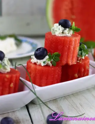 Ricetta Finger di anguria  di lucianaincucina