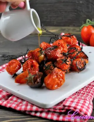 Ricetta Pomodorini confit interi al bbq  di lucianaincucina