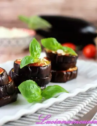 Ricetta Torri di melanzane  di lucianaincucina