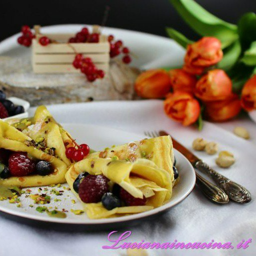 Crepes senza lattosio