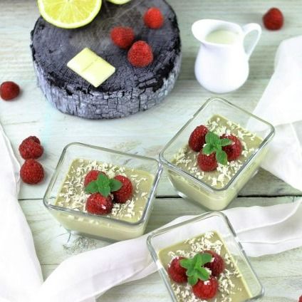 Mousse al cioccolato bianco