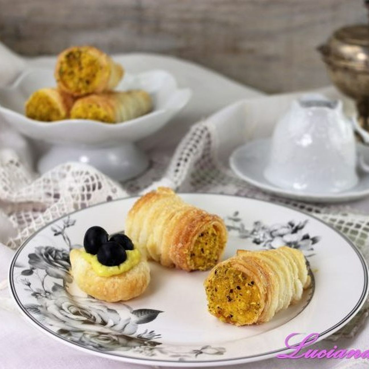 Cannolo di pasta sfoglia