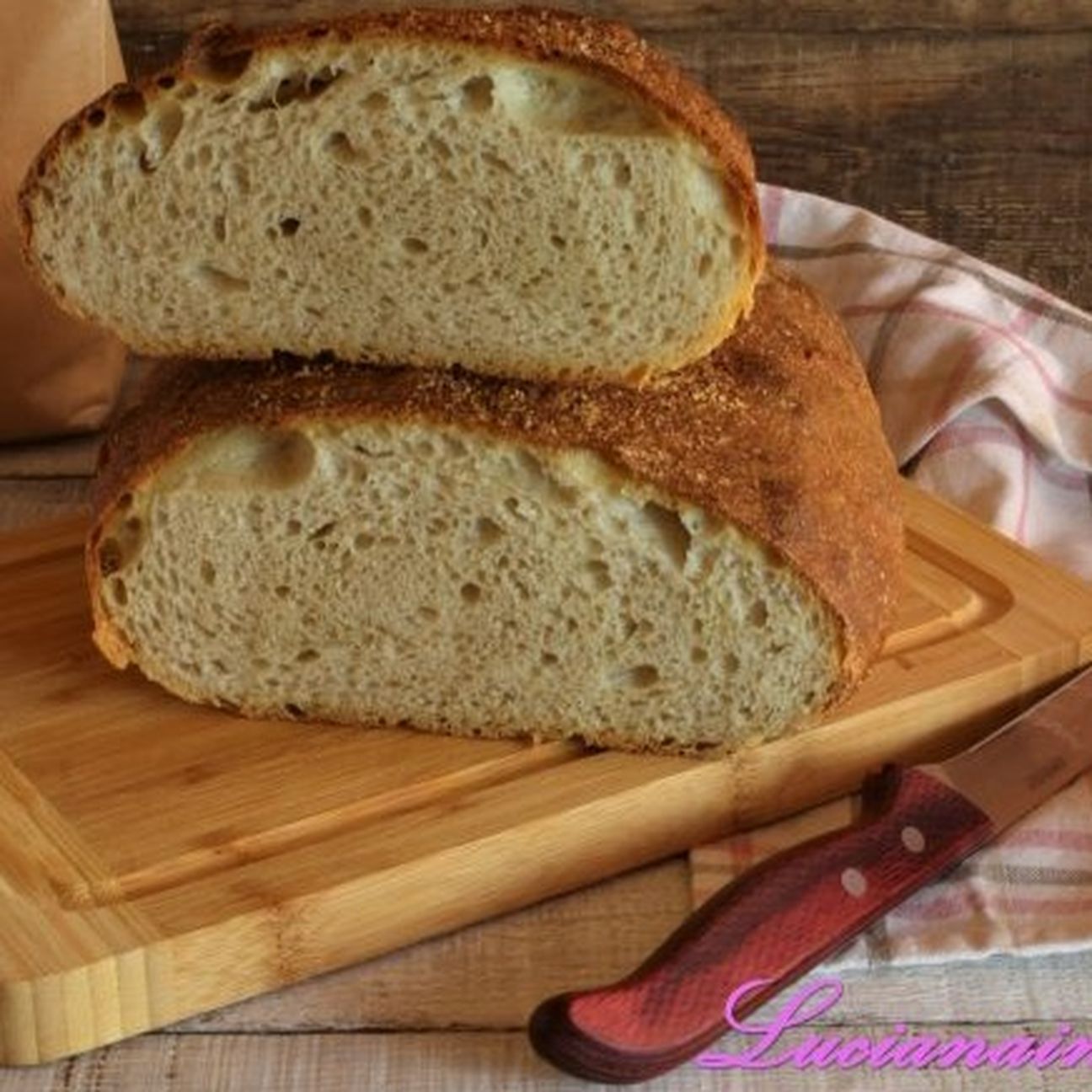 Pane con farina di farro e khorasan