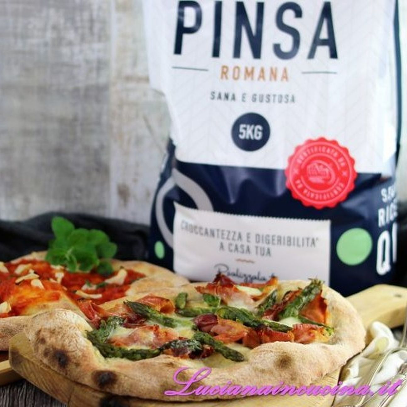 Pinsa romana fatta in casa