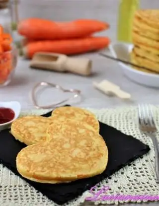 Ricetta Pancakes alle carote  di lucianaincucina