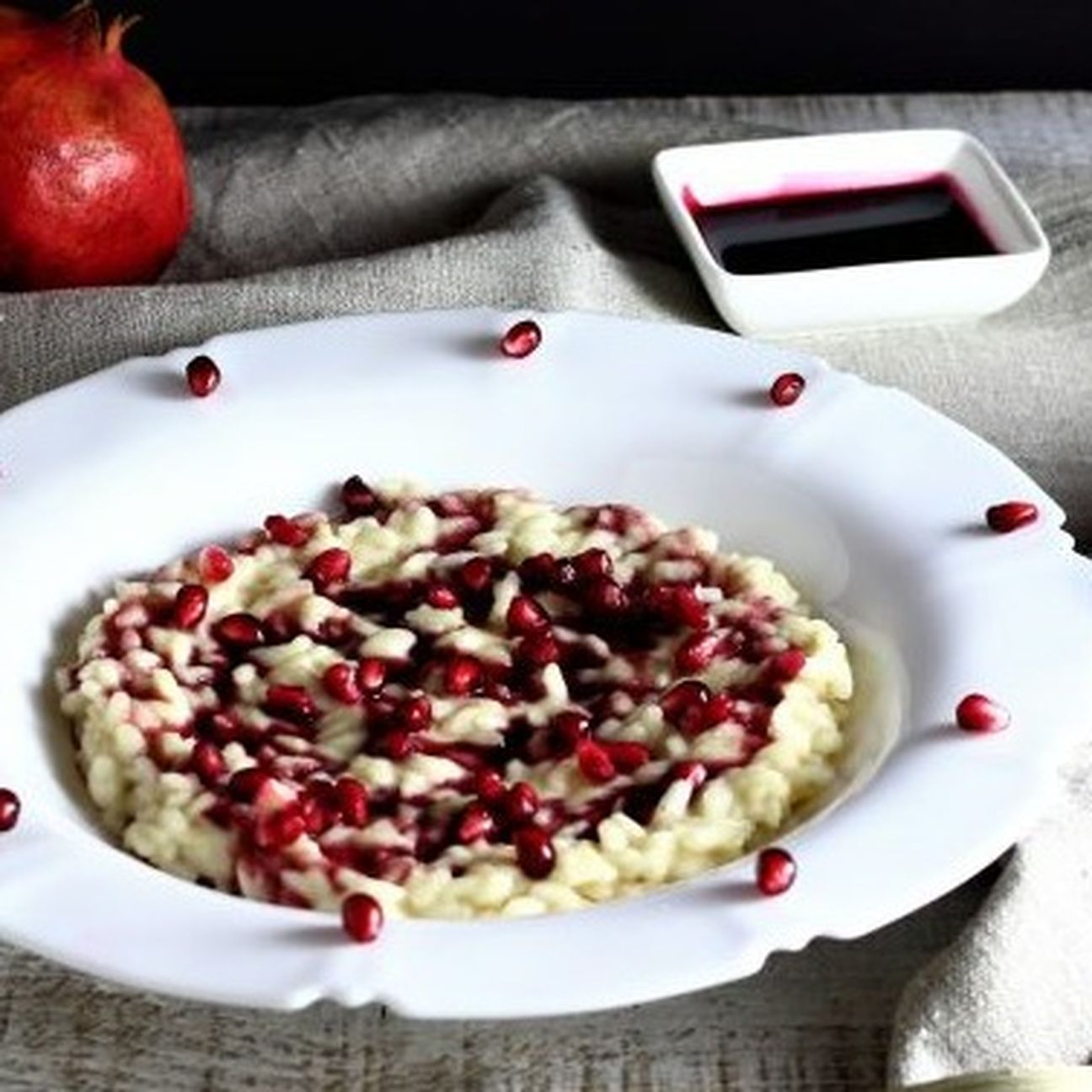 Risotto alla melagrana
