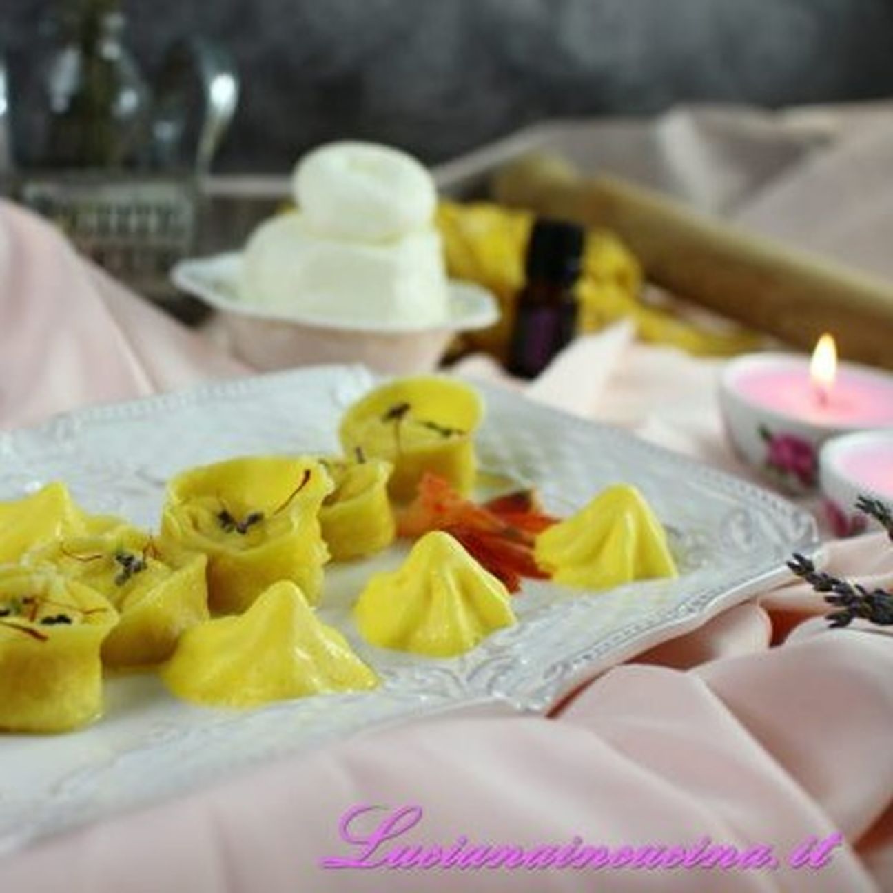 Tortelli ai gamberi e burrata