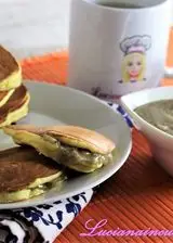 Ricetta Dorayaki al kefir con marmellata di fagioli