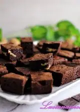 Ricetta Brownies alle noci