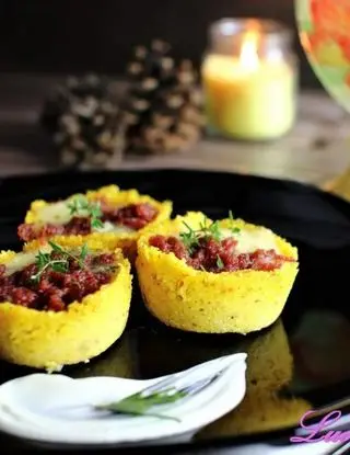 Ricetta Cestini di polenta di lucianaincucina