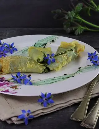 Ricetta Crespelle alla borragine di lucianaincucina