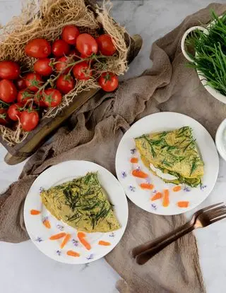 Ricetta Frittata con agretti di lucianaincucina