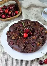 Ricetta Torta con ciliegie e cioccolato