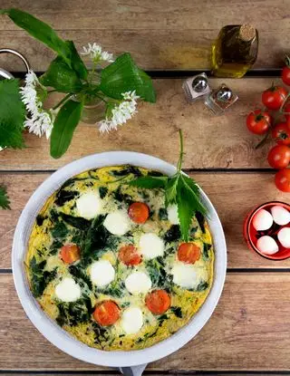 Ricetta Frittata di ortiche e aglio orsino di lucianaincucina