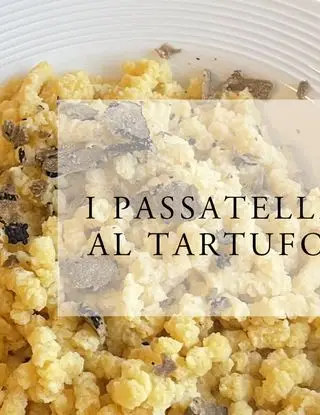 Ricetta I passatelli al tartufo di Comesicucina.it