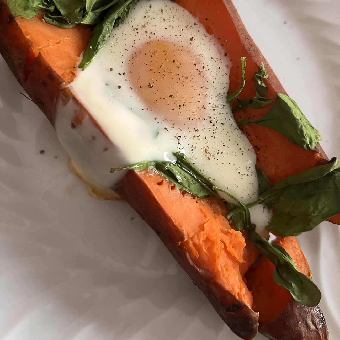 Patata dolce al forno