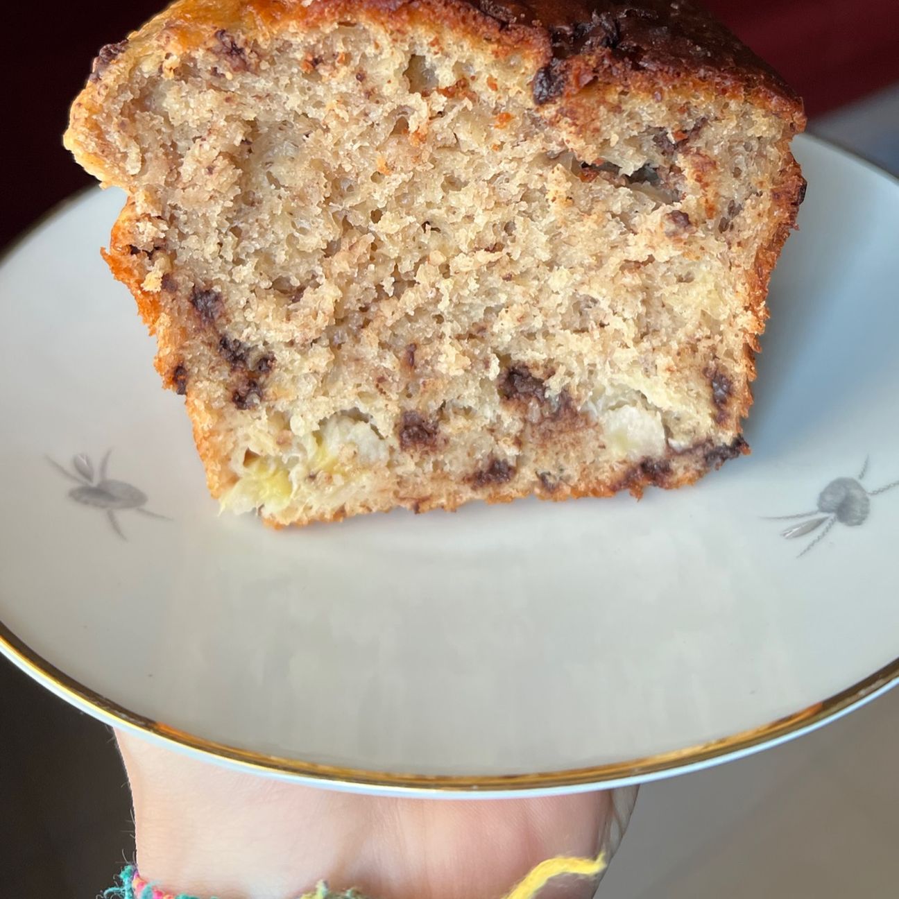 Banana bread light
