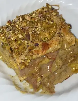 Ricetta Lasagna al pistacchio e mortadella di aras.cazzaniga