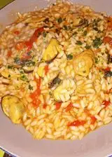 Ricetta Risotto terra e mare