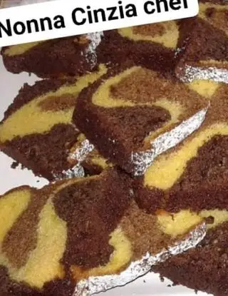 Ricetta Ciambella ai 3 cioccolati di @nonnacinziachef