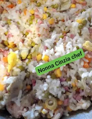 Ricetta Insalata di riso di @nonnacinziachef