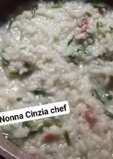 Ricetta Risotto asparagi e pancetta