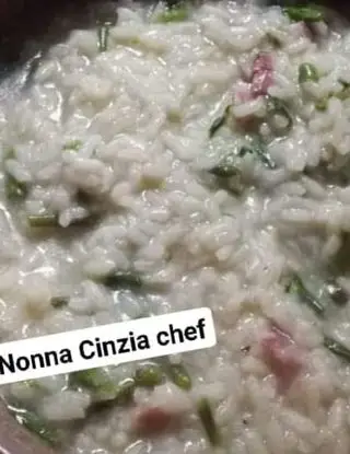 Ricetta Risotto asparagi e pancetta di @nonnacinziachef