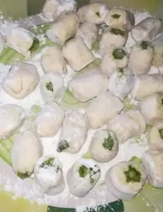 Ricetta Gnocco ripieno di asparago di @nonnacinziachef