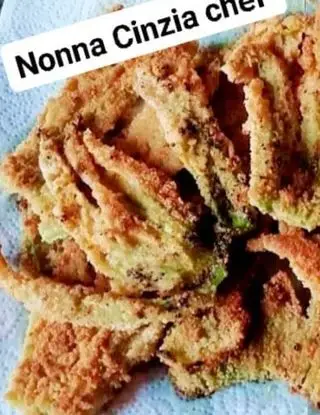 Ricetta Fiori di zuvca panati di @nonnacinziachef