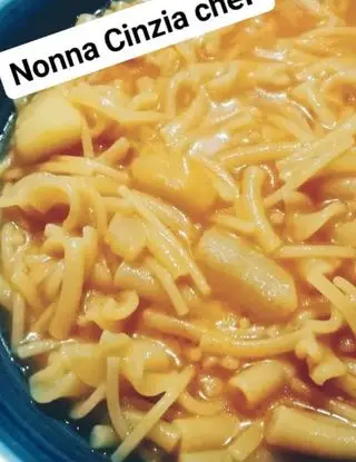 Ricetta Minestra di patate di @nonnacinziachef
