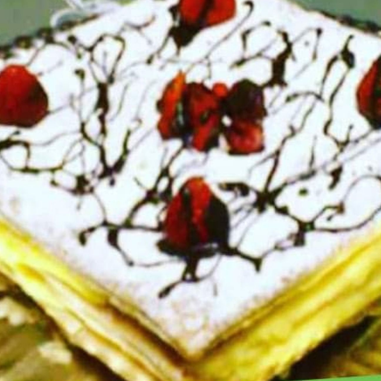 Mille foglie alla crema